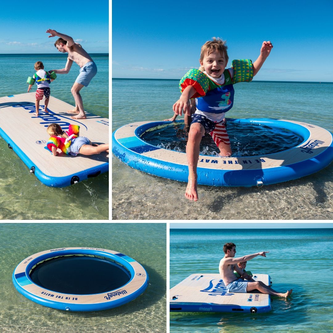 Aqua Lily Products Introduces New Wateraft Sandbar Series of Inflatable Floats 376